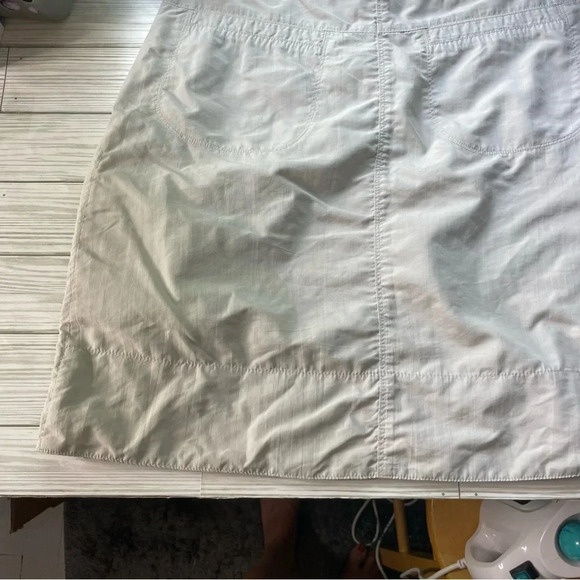 Llbean tan cargo athletic hiking skirt with pockets women’s size 10 - Picture 11 of 13
